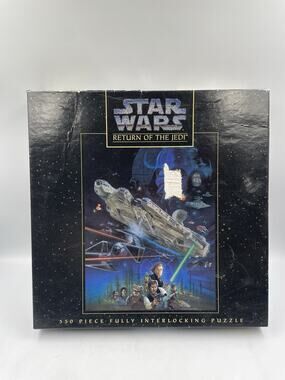 Star Wars Return Of The Jedi 550 Piece Puzzle Milton Bradley 1995